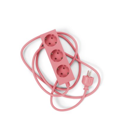 Bloc d'alimentation Bar / multiprise Beam, 3 prises électriques, Chewing-gum, 2 m