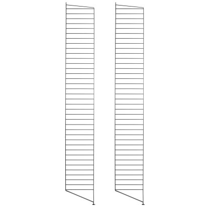 Échelle sur pied String System, Lot de 2, 200 x 30 cm, Noir