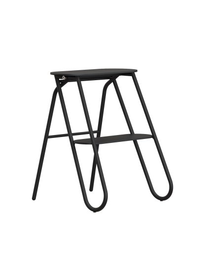 Bukto Marchepied, H 46,5 x L 37 cm, Noir mat