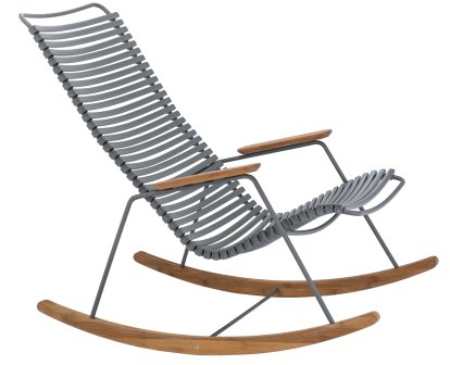 Chaise à bascule Click , Gris foncé