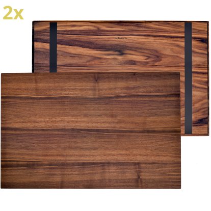 Plateau en bois pour étagères USM Haller, taille L, 75 cm x 50 cm, Noyer américain