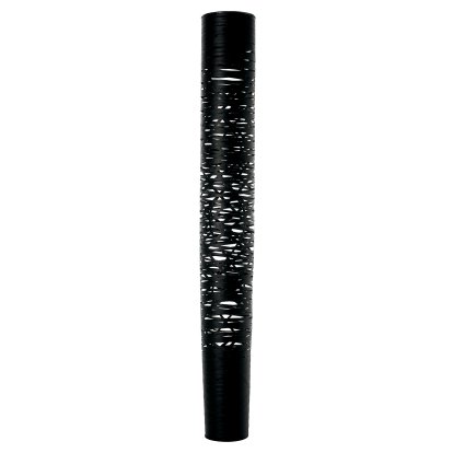 Tress Terra, grande (H 195 x ø 25 cm), Noir