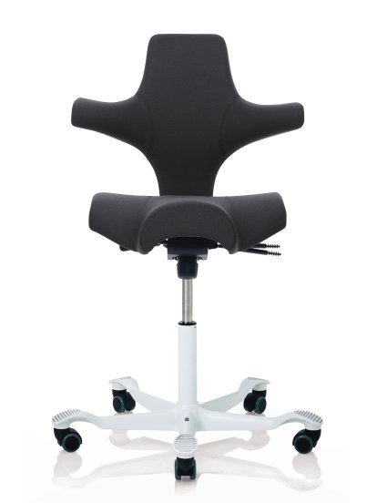 Capisco 8106, Xtreme anthracite, Blanc