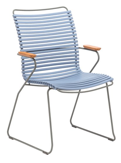 Chaise Click Tall, Bleu pigeon
