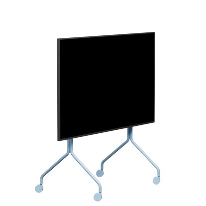 Support TV Moon Rollin', Regular, Bleu pâle