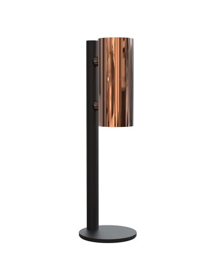 Nova distributeur de Désinfection De Table, Noir mat, Cuivre poli