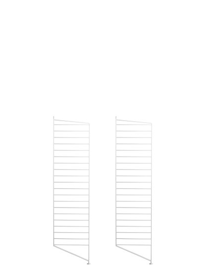 Échelle sur pied String System, Lot de 2, 115 x 30 cm, Blanc