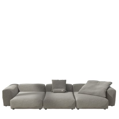 Vetsak Sofa Set 5, Pebble - Platinum, Avec coussin