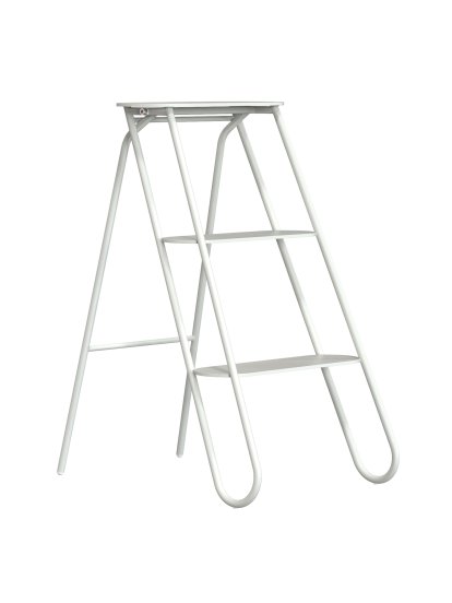 Bukto Marchepied, H 70,6 x L 37 cm, Blanc mat