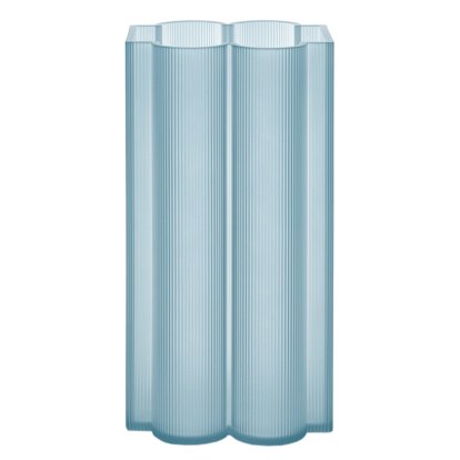 Vase Okra, 34 cm, Bleu clair