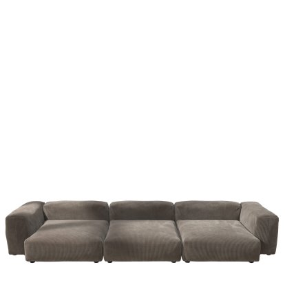 Vetsak Sofa Set 5, Cord velours - Mocha, Sans coussin