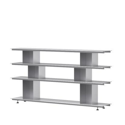 Étagère Zoll D, Aluminium, 180 cm, H 33 cm / H 22 cm / H 22 cm