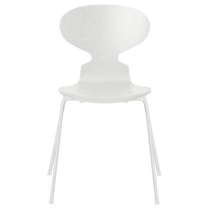 Chaise Fourmi (Ant), Frêne coloré, Blanc, Blanc