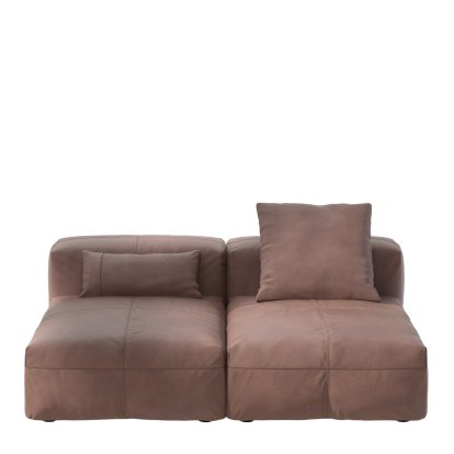 Vetsak Sofa Set 1, M, Cuir - Pierre, Avec coussin