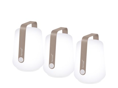 Lot de 3 lampes Balad Mini , Muscade