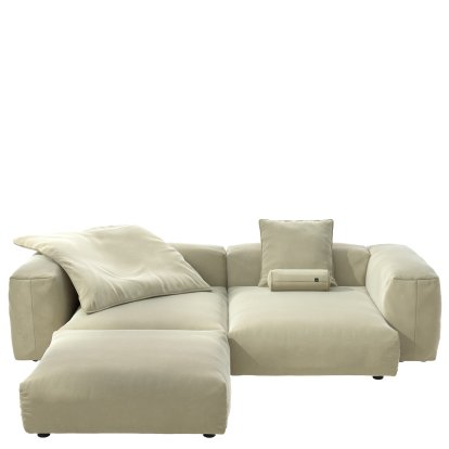 Vetsak Sofa Set 3, Suave - Perle, Avec coussin