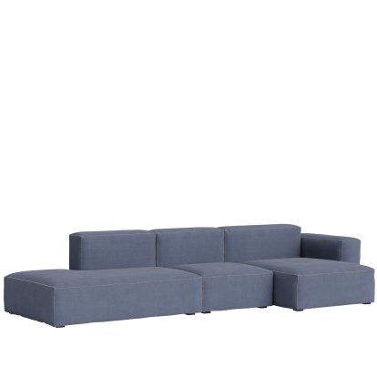 Mags Soft Sofa Combinaison 4, Accotoir à droite, Linara 198 - bleu