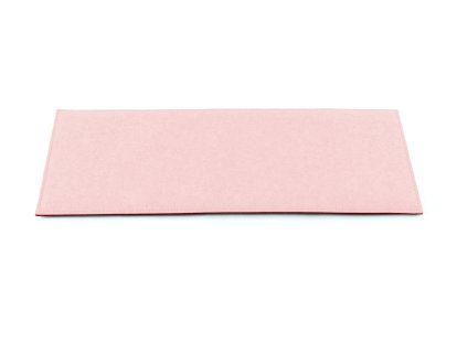 Tapis en feutre pour étagère USM Haller, 75 x 35 cm, Avec rembourrage, Rose pastel