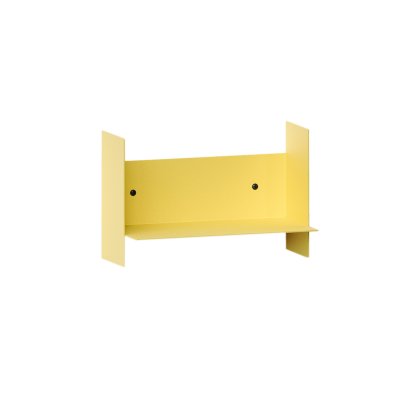 Étagère murale Pli, 30 cm, Jaune de Naples