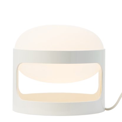 Lampe de table KD28, Blanc