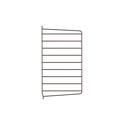 Échelle murale String System, Seul, 50 x 30 cm, Brun foncé