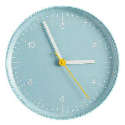 Horloge Wall Clock, Bleu
