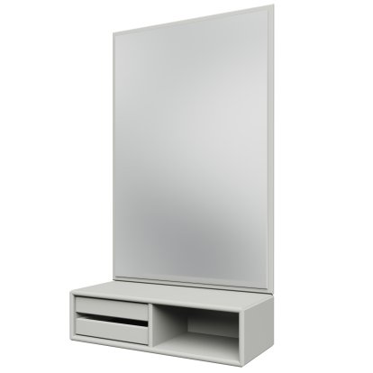 Miroir Glance avec tablette, Nordic