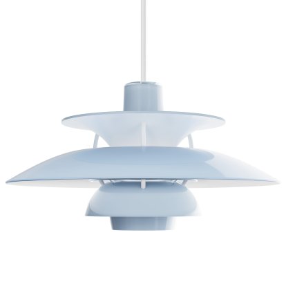 Suspension PH 5 320 Opal, bleu opale