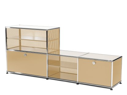 Étagère-banc de vestiaire Type 2 USM Haller, Beige USM