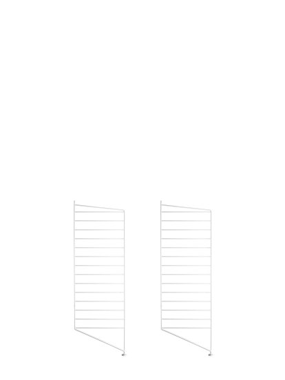 Échelle sur pied String System, Lot de 2, 85 x 30 cm, Blanc