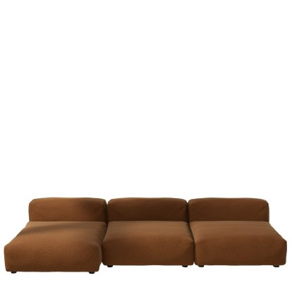 Vetsak Sofa Set 4, Pebble - Sundried, Sans coussin