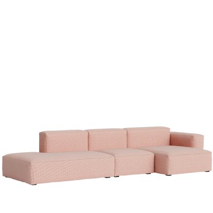 Mags Soft Sofa Combinaison 4, Accotoir à droite, Tartaglia 861 - rouge/blanc