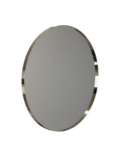 Unu Miroir rond, ø 80 cm, Or poli