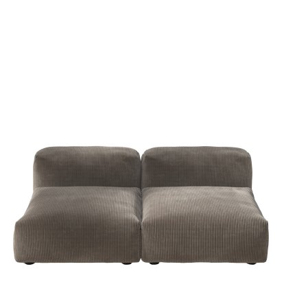 Vetsak Sofa Set 1, M, Cord velours - Mocha, Sans coussin
