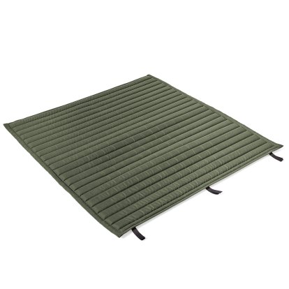 Coussin matelassé pour banc Palissade, Olive