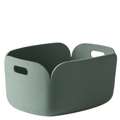 Panier Restore, Vert mousse