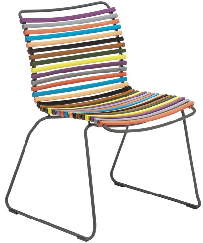 Chaise Click , Sans accotoirs, Multicolore 1 