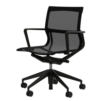 Physix, TrioKnit black pearl, Plastique, noir foncé, Durs pour tapis