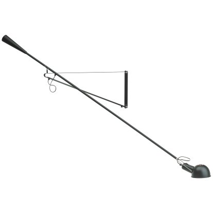 265 Applique murale, 205 cm, Noir