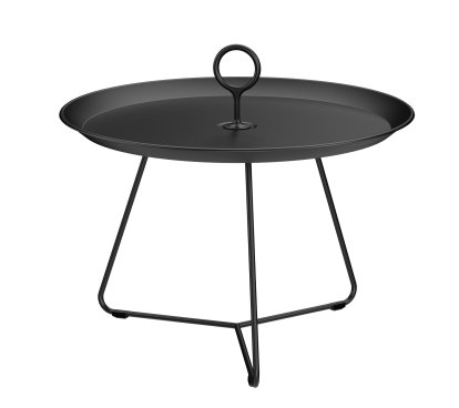Table d'appoint Eyelet , H 43,5 x Ø 60 cm, Noir