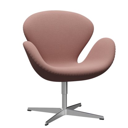 Fauteuil Swan (cygne), 40 cm, Christianshavn, Christianshavn 1131 - Rouge/orange