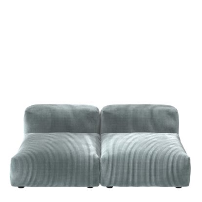 Vetsak Sofa Set 1, M, Cord velours - Menthe, Sans coussin