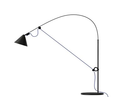 Lampe de table Ayno, Noir, Outremer, 2700 K