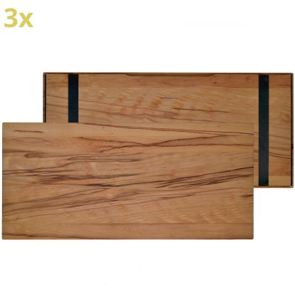 Plateau en bois pour étagères USM Haller, taille XL, 75 cm x 35 cm,  Coeur de hêtre