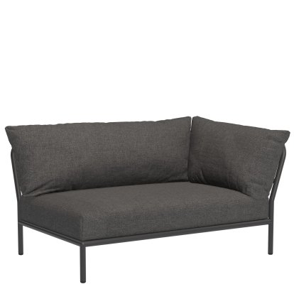 Level 2 Right Corner, Gris foncé, Gris foncé basique