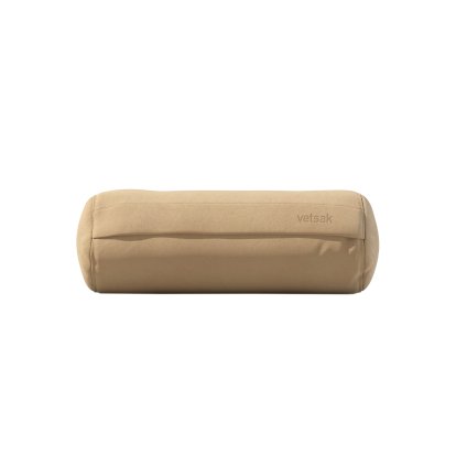 Coussin Vetsak, Noodle, Cuir - Beige