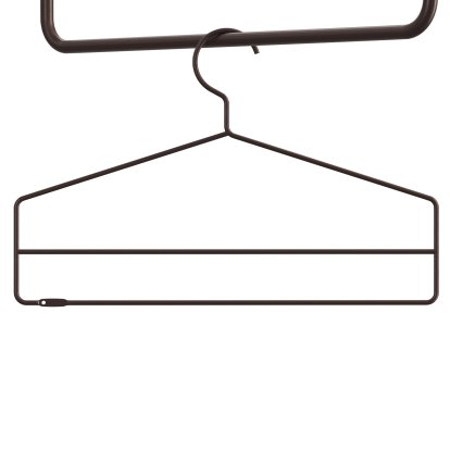 String System Coat Hanger (Set de 4), Brun foncé