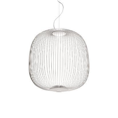 Spokes, Ø52 cm, Blanc, Non dimmable