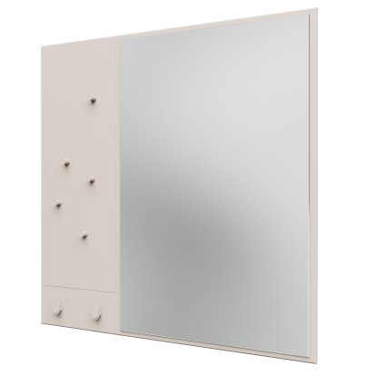 Miroir Memo avec tableau d'affichage, Oat