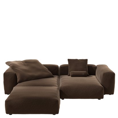 Vetsak Sofa Set 3, Pebble - Umber, Avec coussin